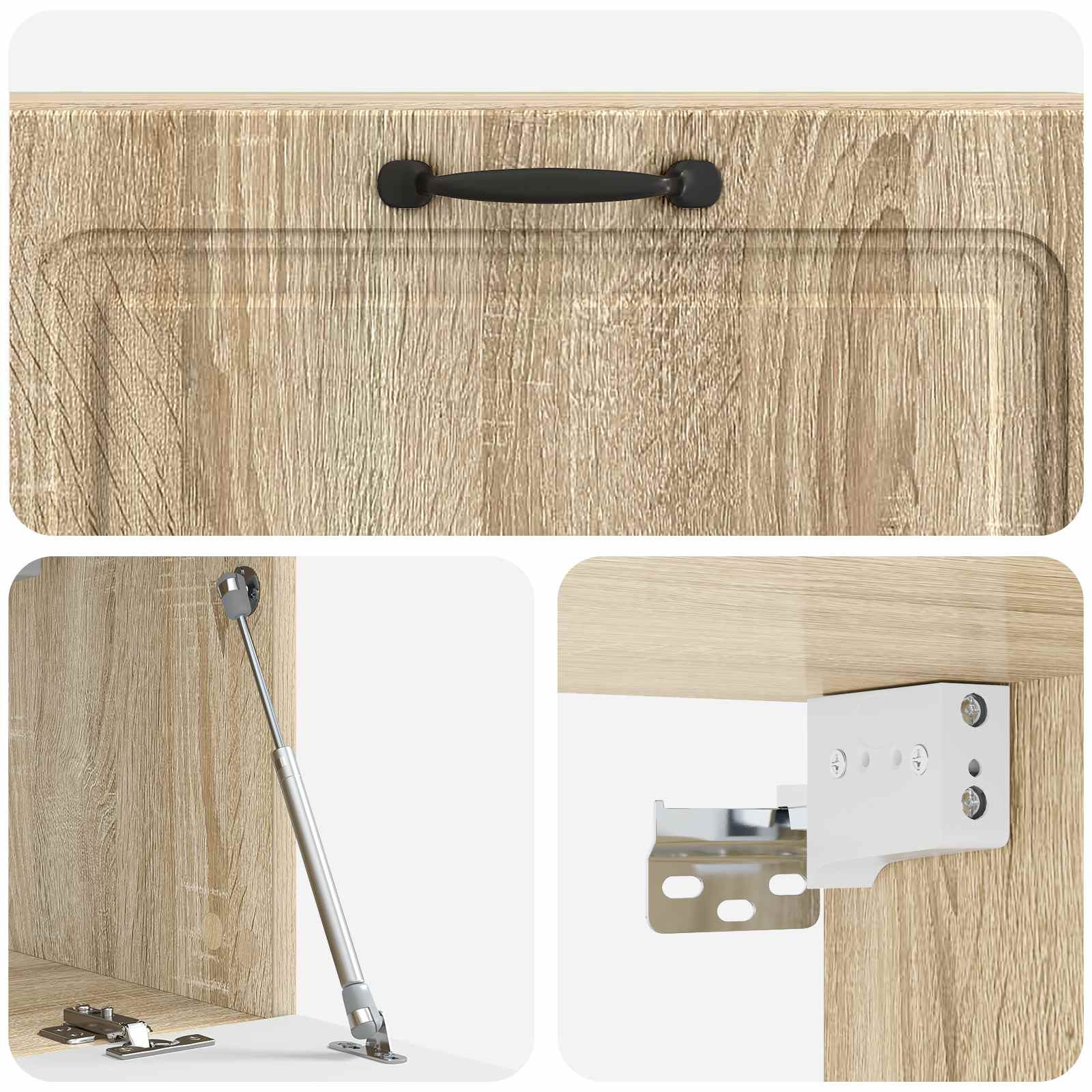 Mobile Porta TV da Muro Rovere Sonoma 98 x 31 x 30 cm | homemem39