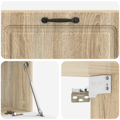 Mobile Porta TV da Muro Rovere Sonoma 98 x 31 x 30 cm | homemem39