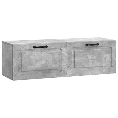 Mobile Porta TV da Muro Grigio Cemento 98 x 31 x 30 cm | homemem39