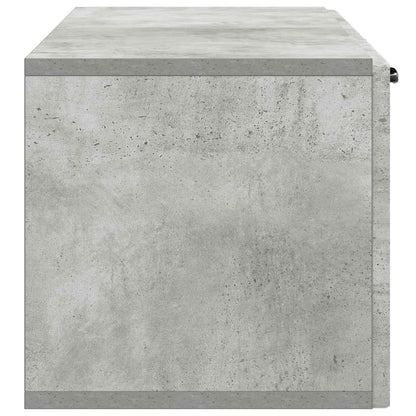Mobile Porta TV da Muro Grigio Cemento 98 x 31 x 30 cm | homemem39