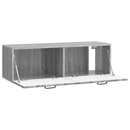 Mobile Porta TV da Muro Grigio Sonoma 98 x 31 x 30 cm | homemem39
