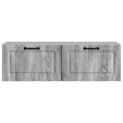 Mobile Porta TV da Muro Grigio Sonoma 98 x 31 x 30 cm | homemem39