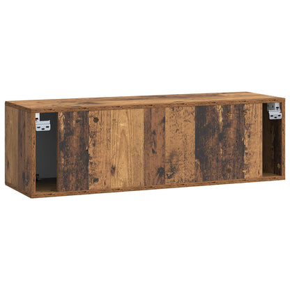 Mobile Porta TV da Muro Legno antico 98 x 31 x 30 cm | homemem39