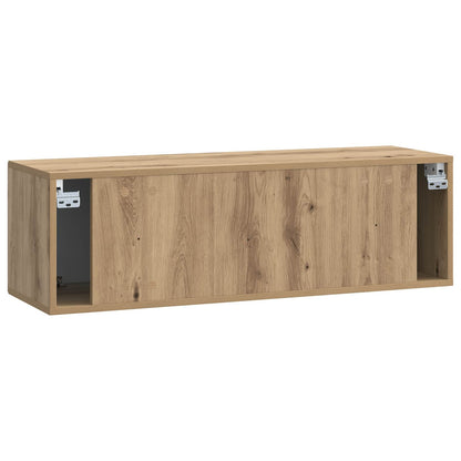 Mobile Porta TV da Muro Rovere Artigianale 98 x 31 x 30 cm | homemem39