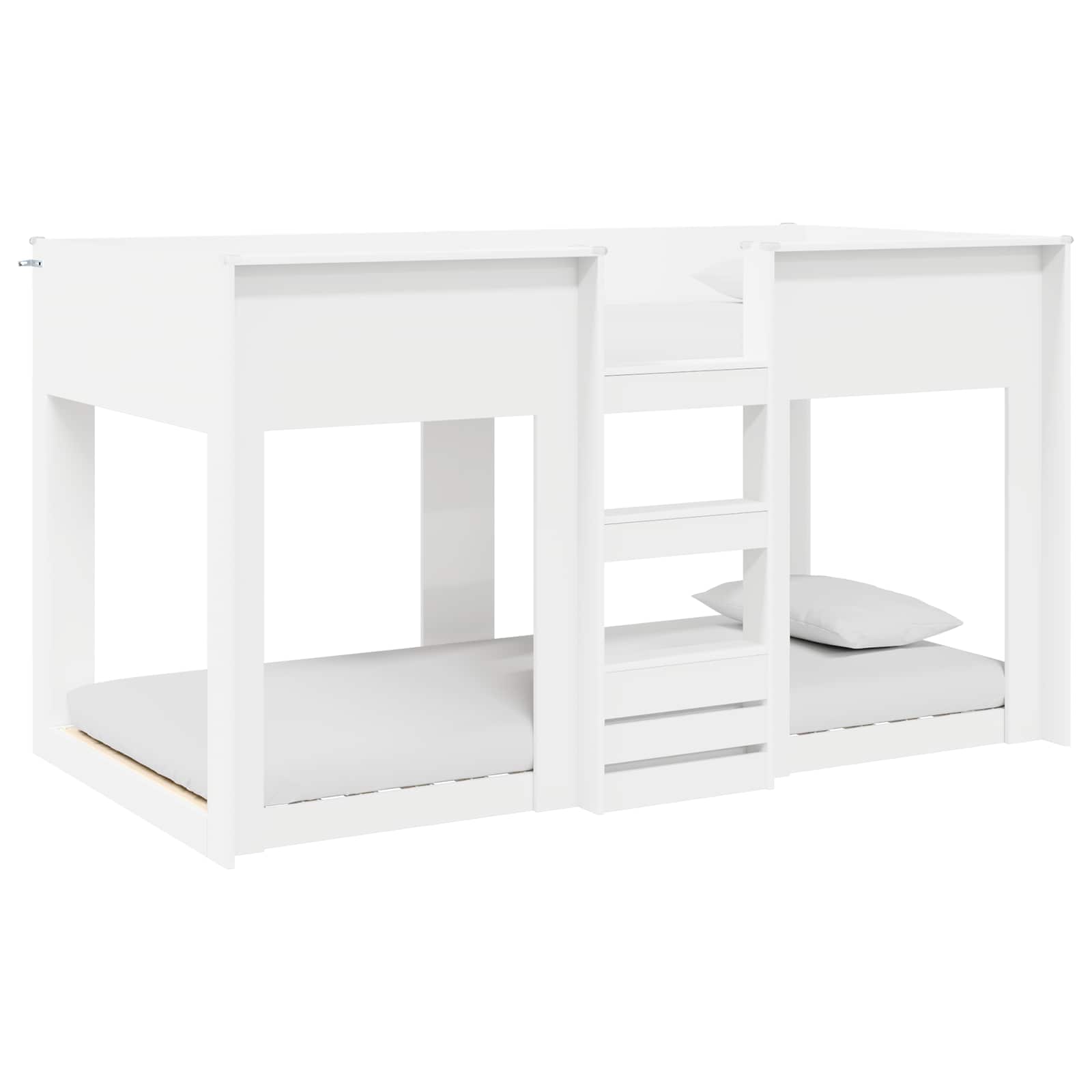 Letto a Castello per Bambini Bianco 75 x 190 cm | homemem39