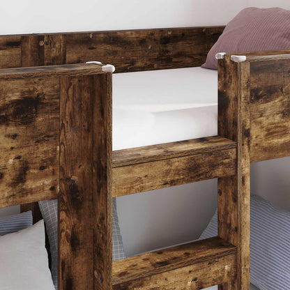 Letto a Castello per Bambini Rovere fumé 75 x 190 cm | homemem39