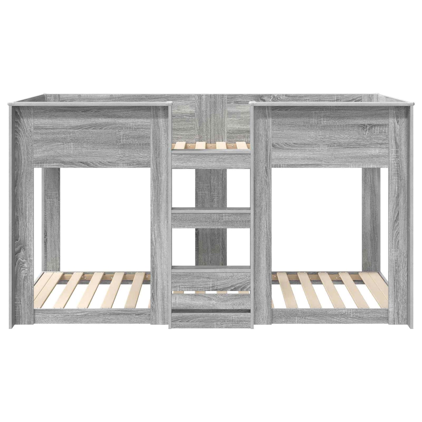 Letto a Castello per Bambini Grigio Sonoma 75 x 190 cm | homemem39