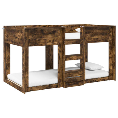 Letto a Castello per Bambini Rovere fumé 90 x 190 cm | homemem39