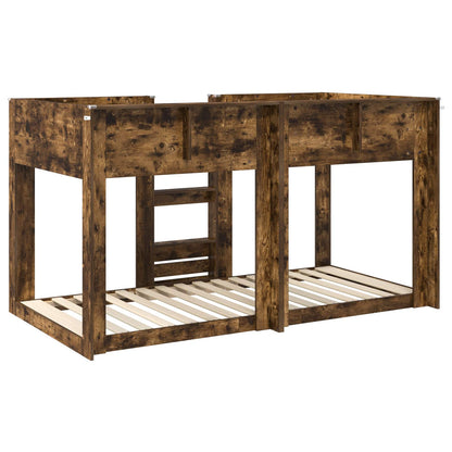 Letto a Castello per Bambini Rovere fumé 90 x 190 cm | homemem39