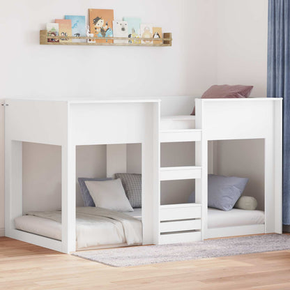 Letto a Castello per Bambini Bianco 80 x 200 cm | homemem39