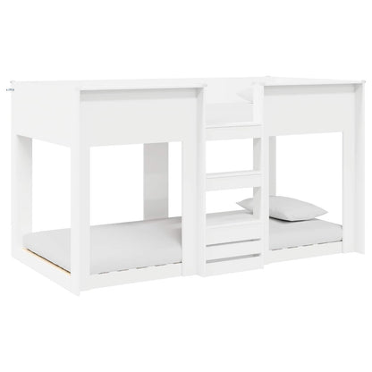 Letto a Castello per Bambini Bianco 80 x 200 cm | homemem39