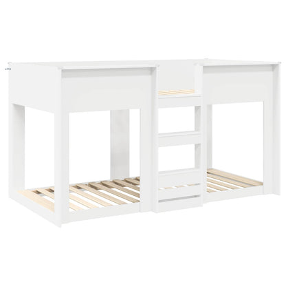 Letto a Castello per Bambini Bianco 80 x 200 cm | homemem39