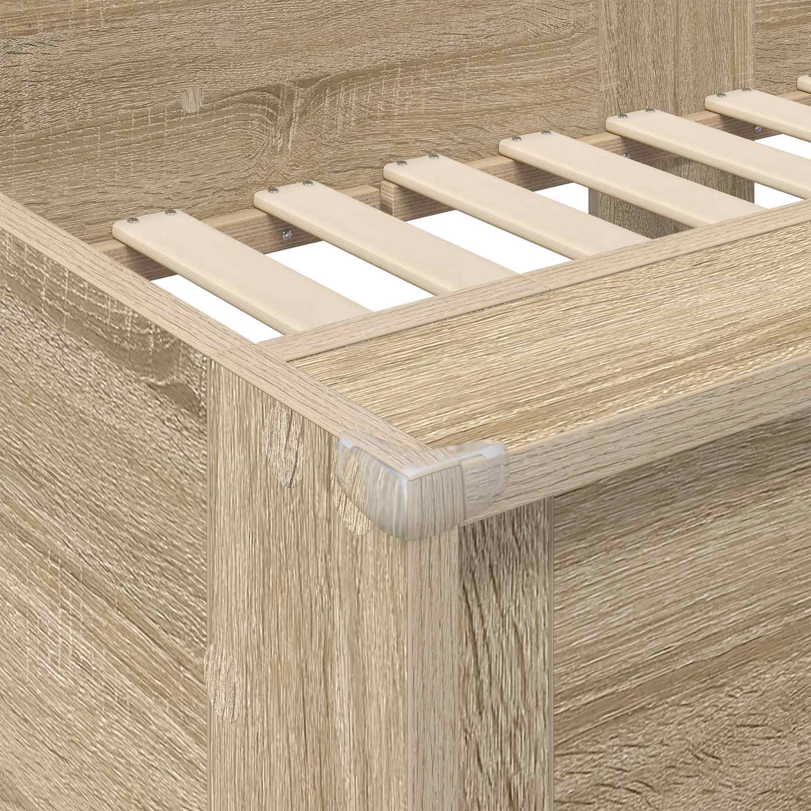 Letto a Castello per Bambini Rovere Sonoma 80 x 200 cm | homemem39