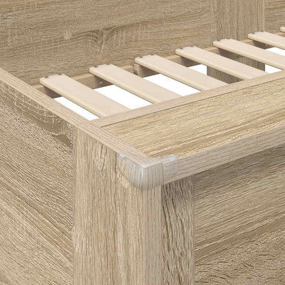 Letto a Castello per Bambini Rovere Sonoma 80 x 200 cm | homemem39