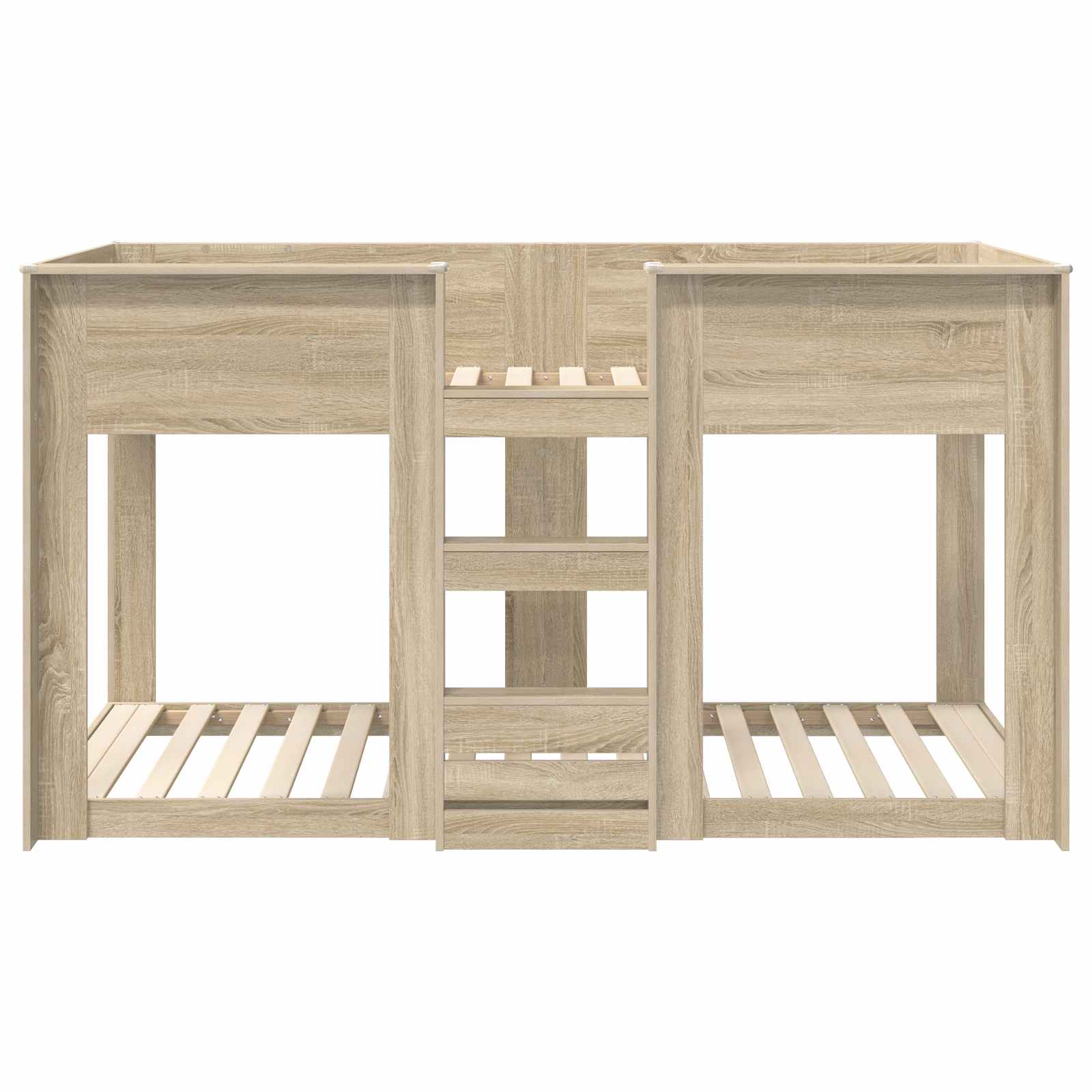 Letto a Castello per Bambini Rovere Sonoma 80 x 200 cm | homemem39