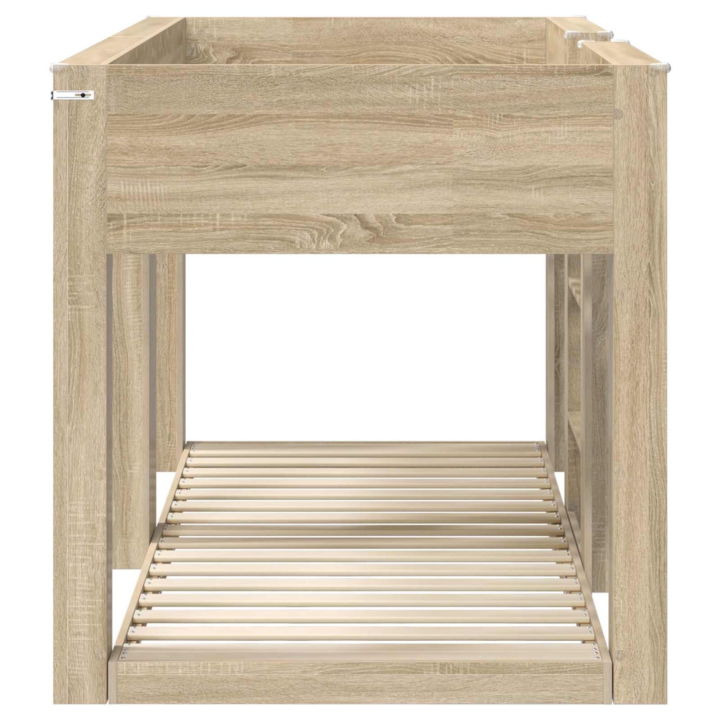 Letto a Castello per Bambini Rovere Sonoma 80 x 200 cm | homemem39