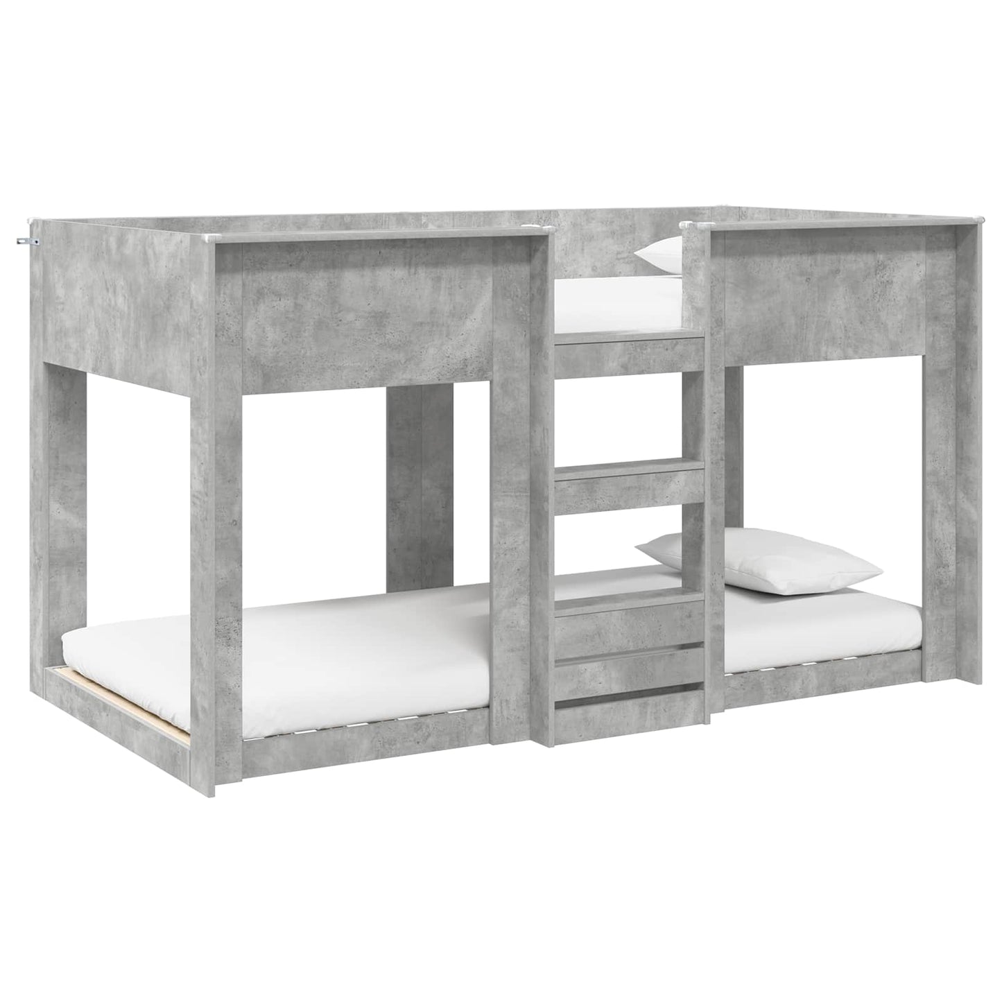 Letto a Castello per Bambini Grigio cemento 80 x 200 cm | homemem39