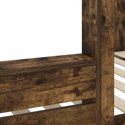 Letto a Castello per Bambini Rovere fumé 90 x 200 cm