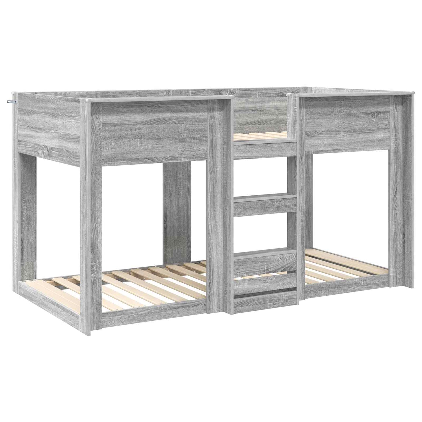 Letto a Castello per Bambini Grigio Sonoma 90 x 200 cm | homemem39