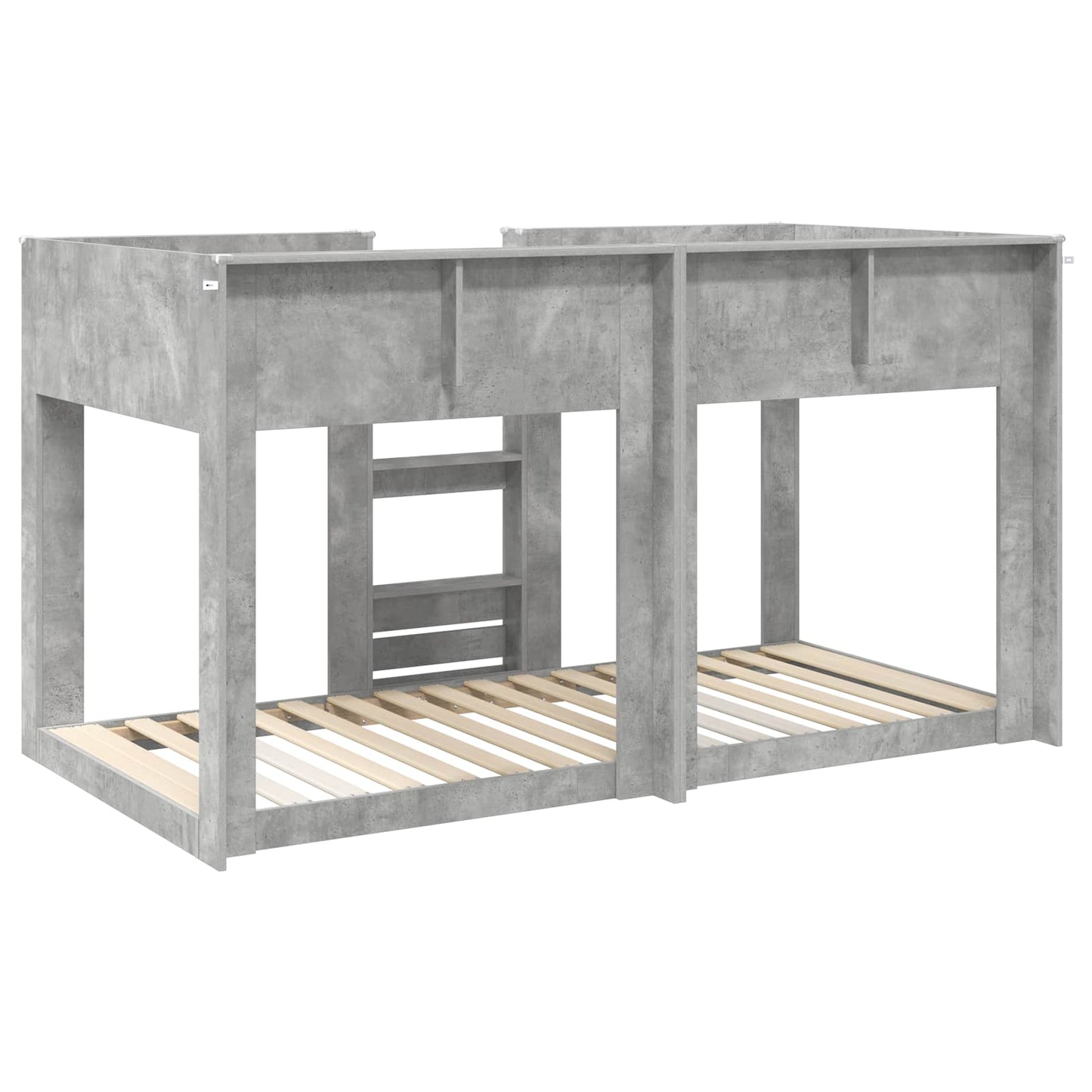 Letto a Castello per Bambini Grigio cemento 100 x 200 cm | homemem39