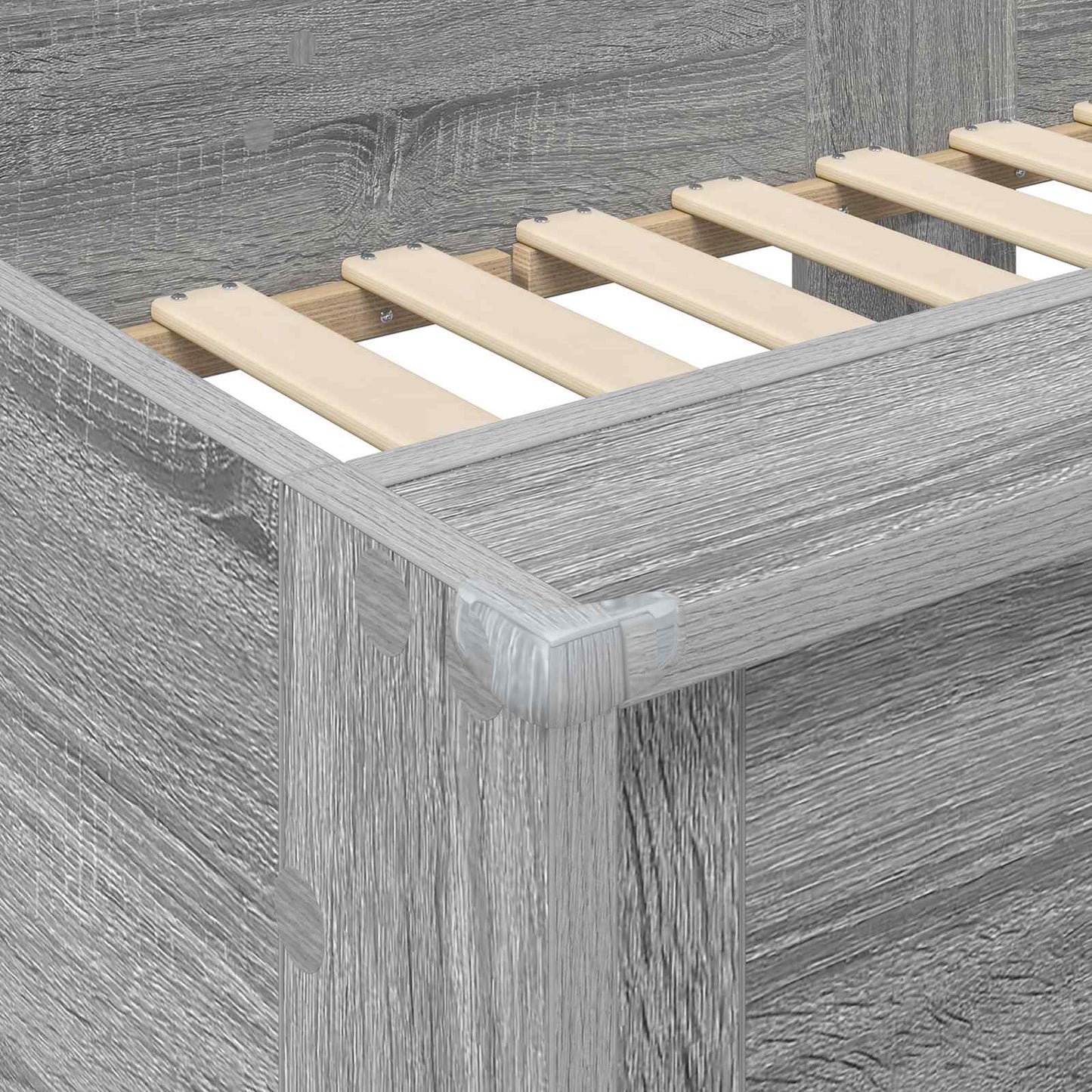Letto a Castello per Bambini Grigio Sonoma 100 x 200 cm | homemem39