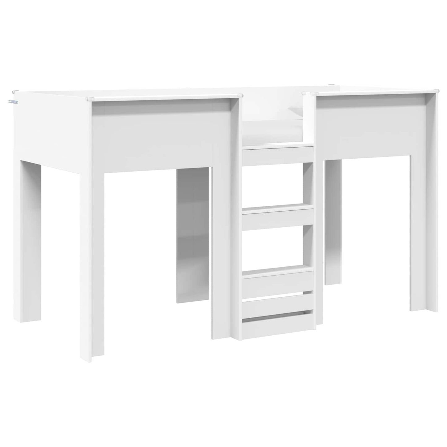 Letto a Castello per Bambini Bianco 75 x 190 cm | homemem39