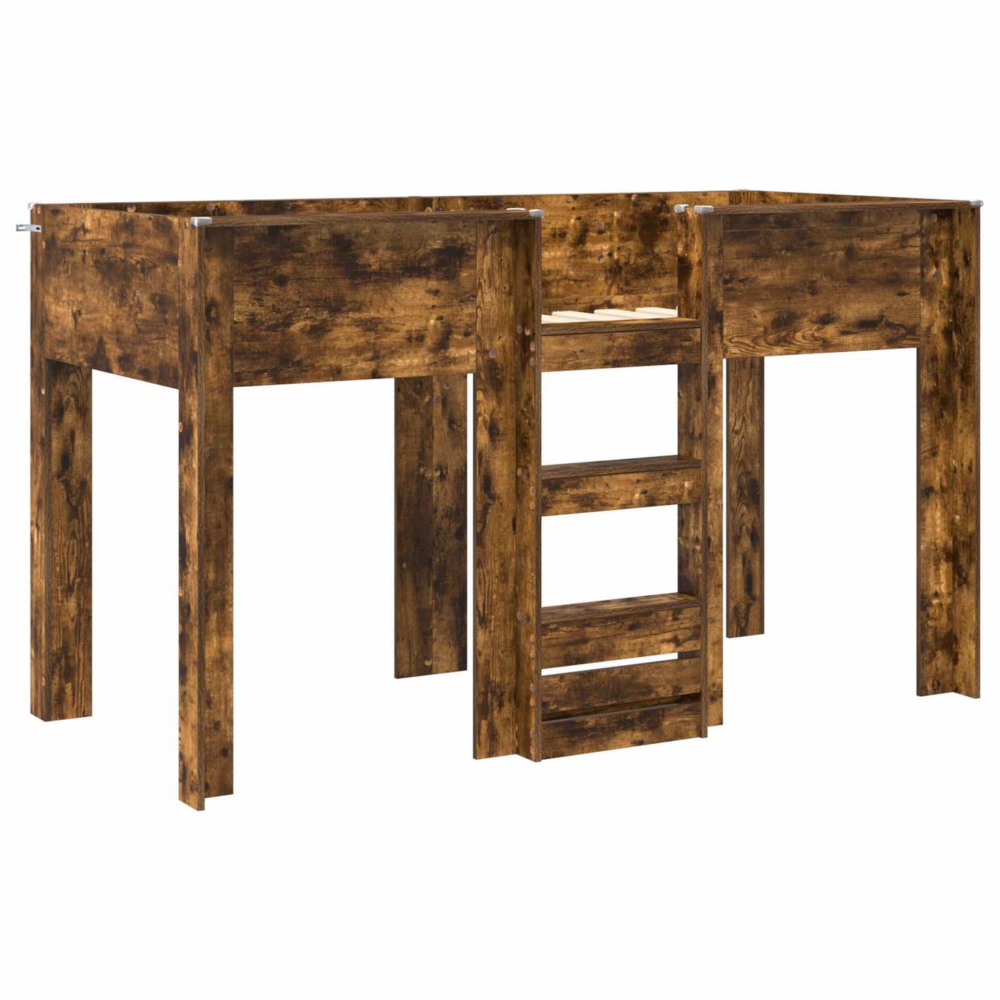 Letto a Castello per Bambini Rovere fumé 75 x 190 cm | homemem39