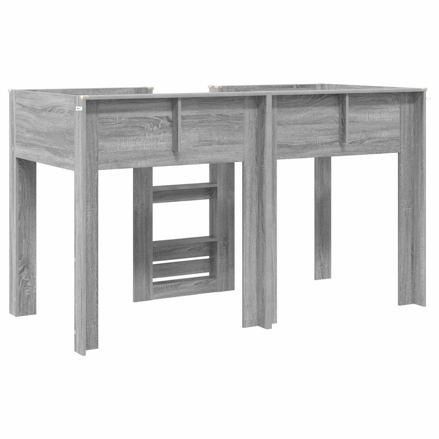Letto a Castello per Bambini Grigio Sonoma 75 x 190 cm | homemem39