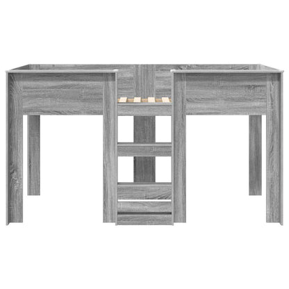 Letto a Castello per Bambini Grigio Sonoma 75 x 190 cm | homemem39
