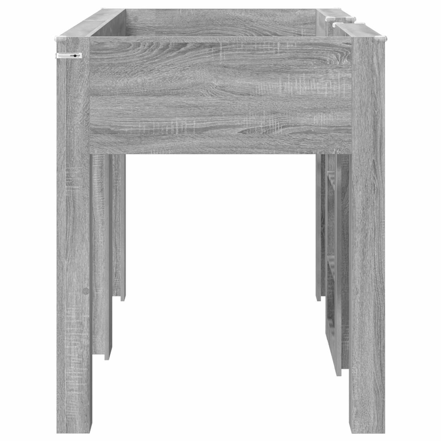 Letto a Castello per Bambini Grigio Sonoma 75 x 190 cm | homemem39
