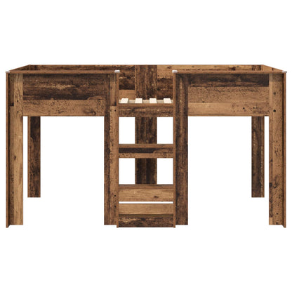 Letto a Castello per Bambini Legno vecchio 75 x 190 cm