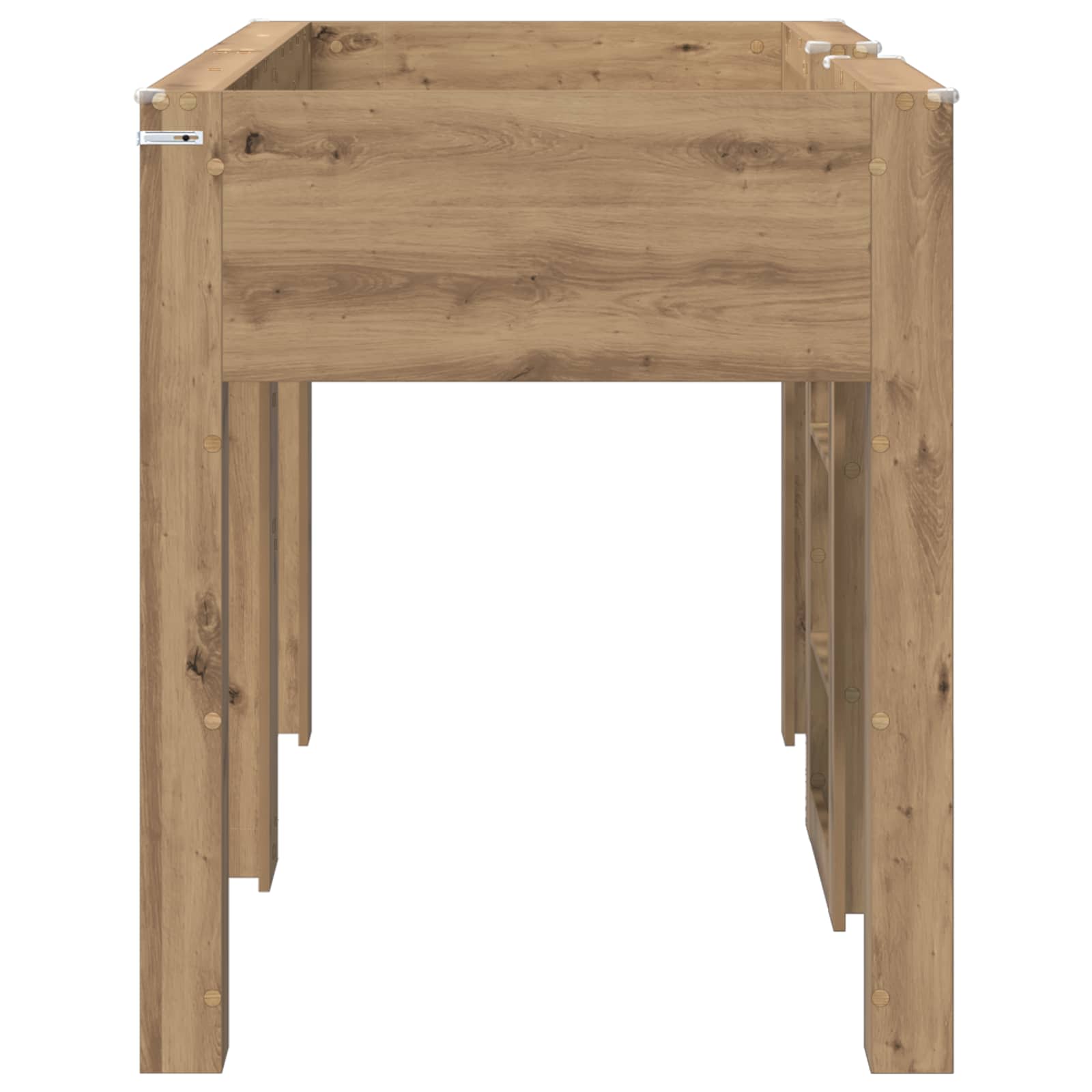Letto a Castello per Bambini Rovere artigianale 75 x 190 cm | homemem39