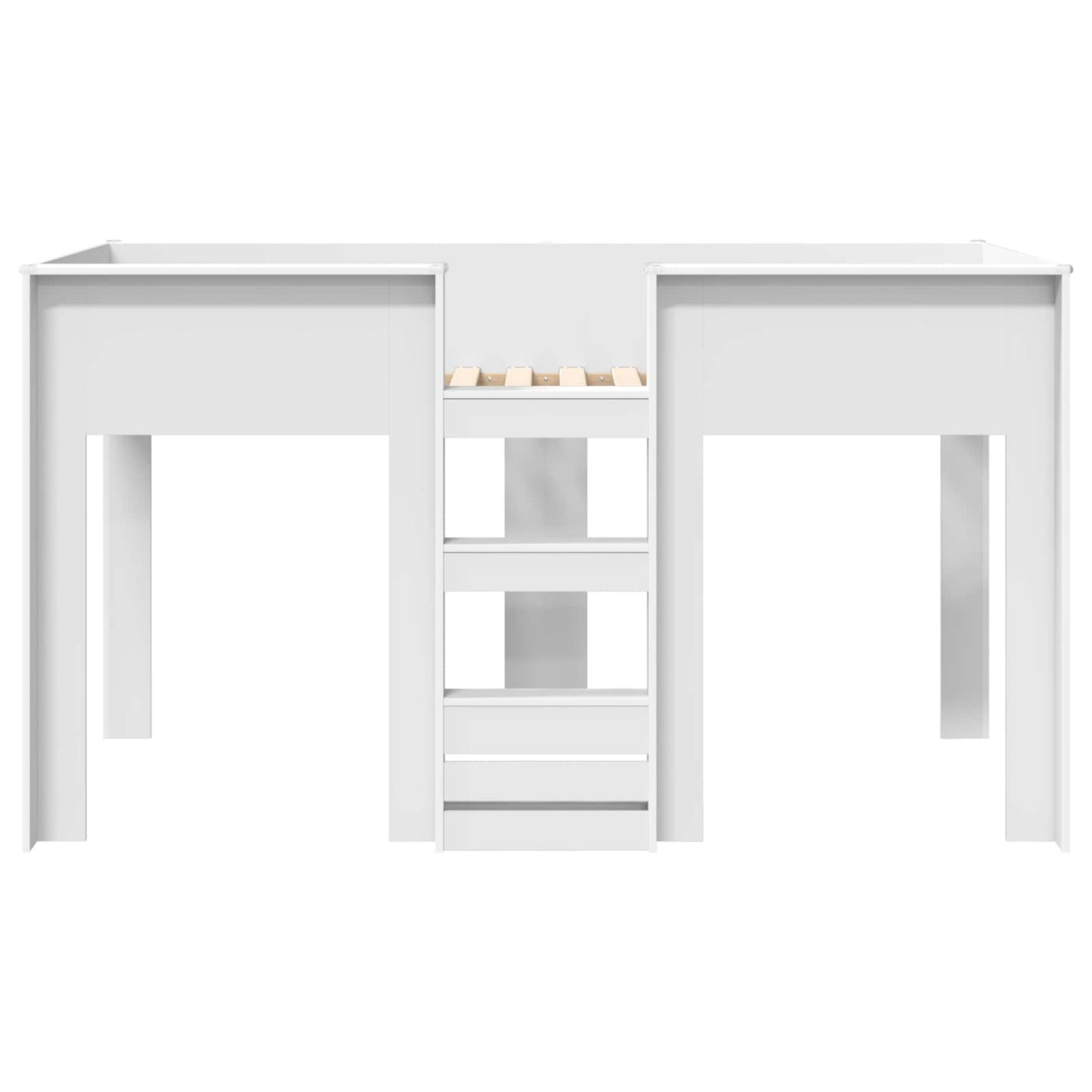 Letto a Castello per Bambini Bianco 90 x 190 cm | homemem39