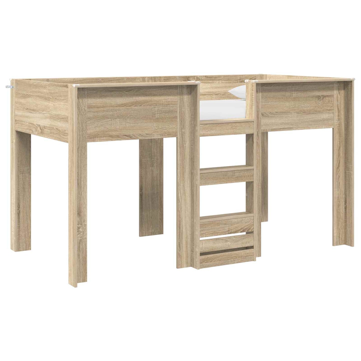 Letto a Castello per Bambini Rovere Sonoma 90 x 190 cm | homemem39
