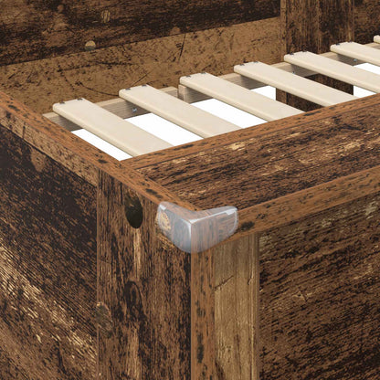 Letto a Castello per Bambini Legno vecchio 90 x 190 cm