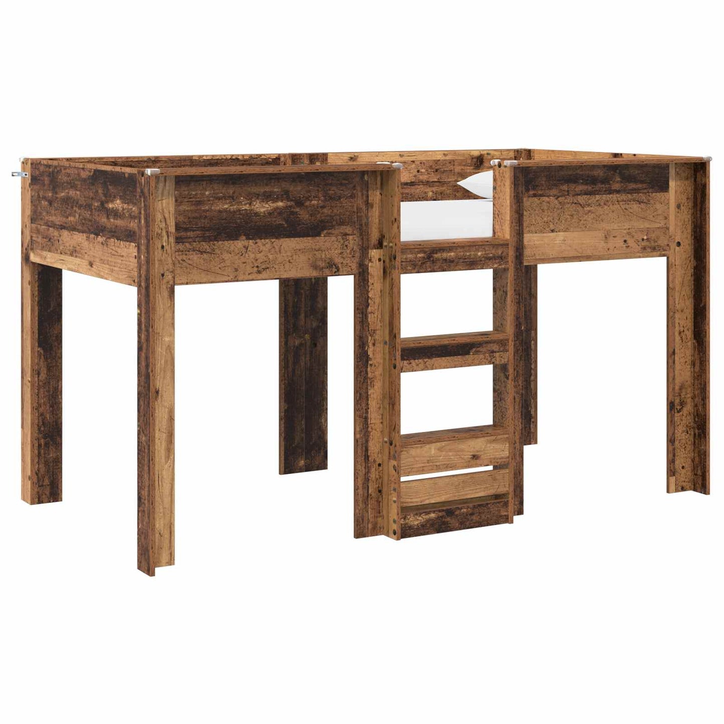 Letto a Castello per Bambini Legno vecchio 90 x 190 cm