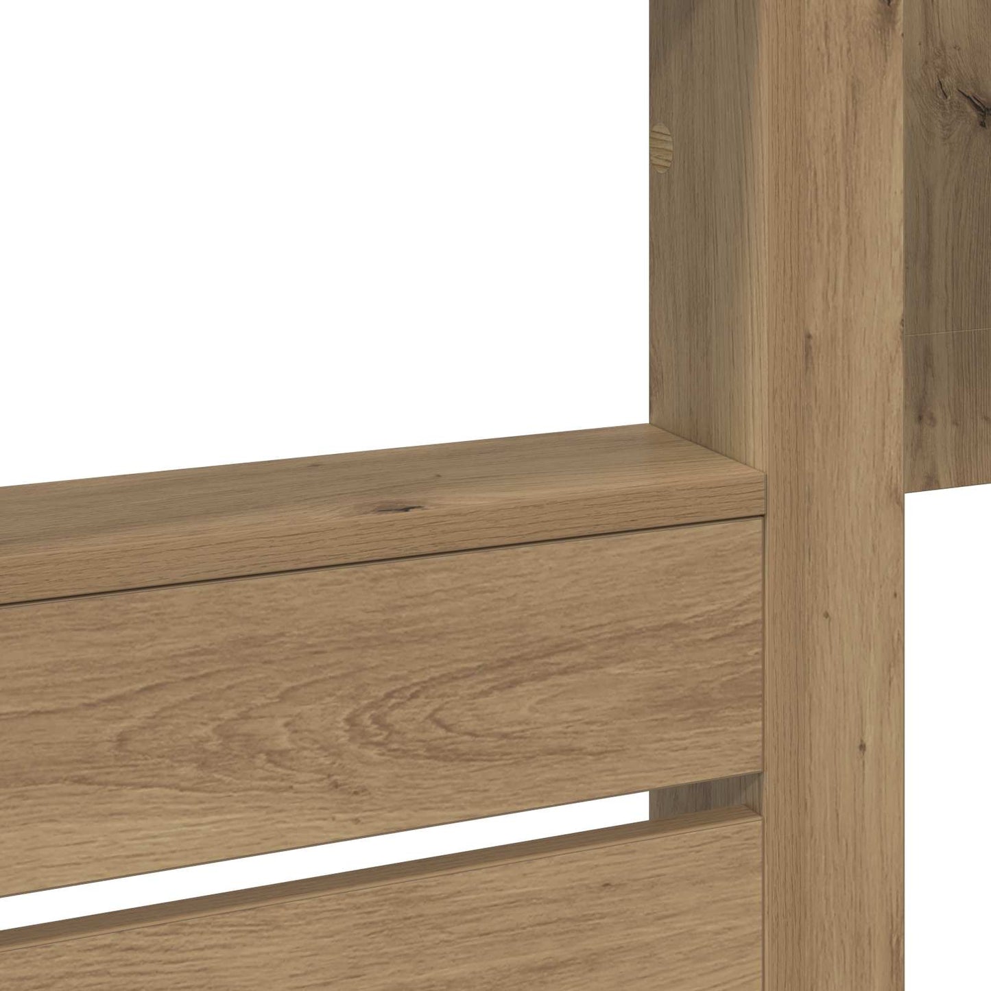 Letto a Castello per Bambini Rovere artigianale 90 x 190 cm | homemem39