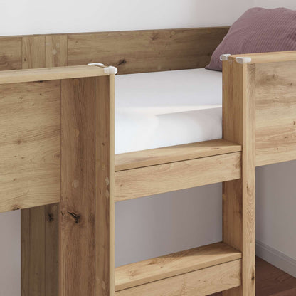 Letto a Castello per Bambini Rovere artigianale 90 x 190 cm | homemem39