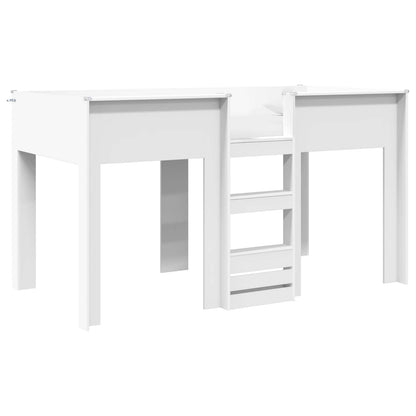 Letto a Castello per Bambini Bianco 80 x 200 cm | homemem39