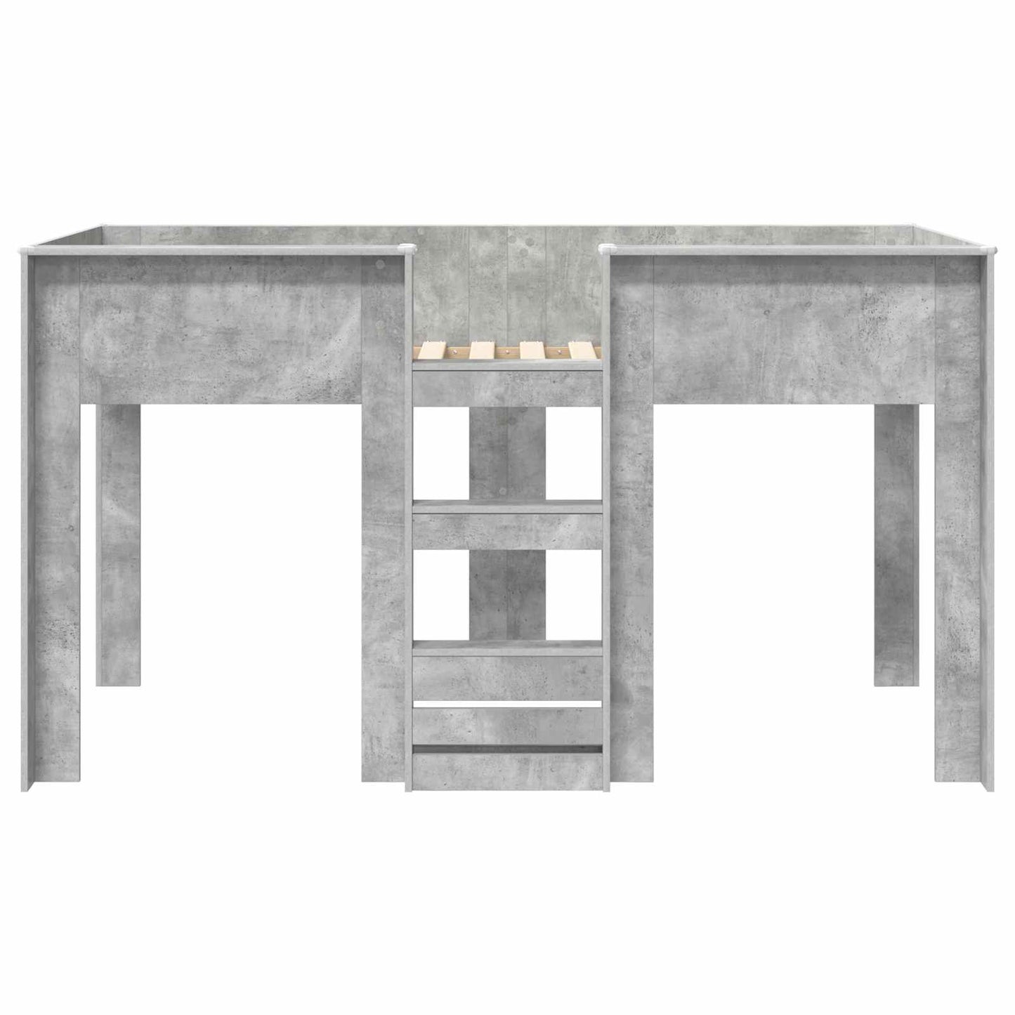 Letto a Castello per Bambini Grigio cemento 80 x 200 cm | homemem39