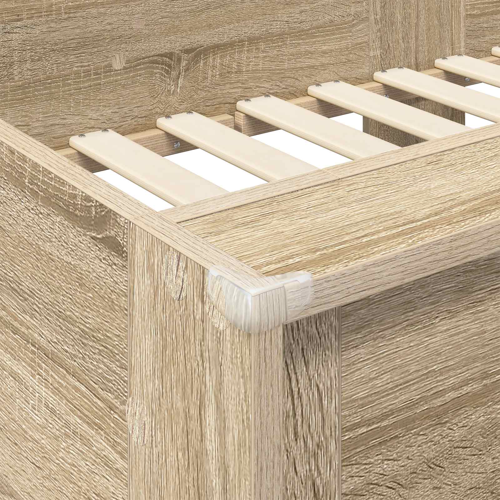 Letto a Castello per Bambini Rovere Sonoma 90 x 200 cm | homemem39