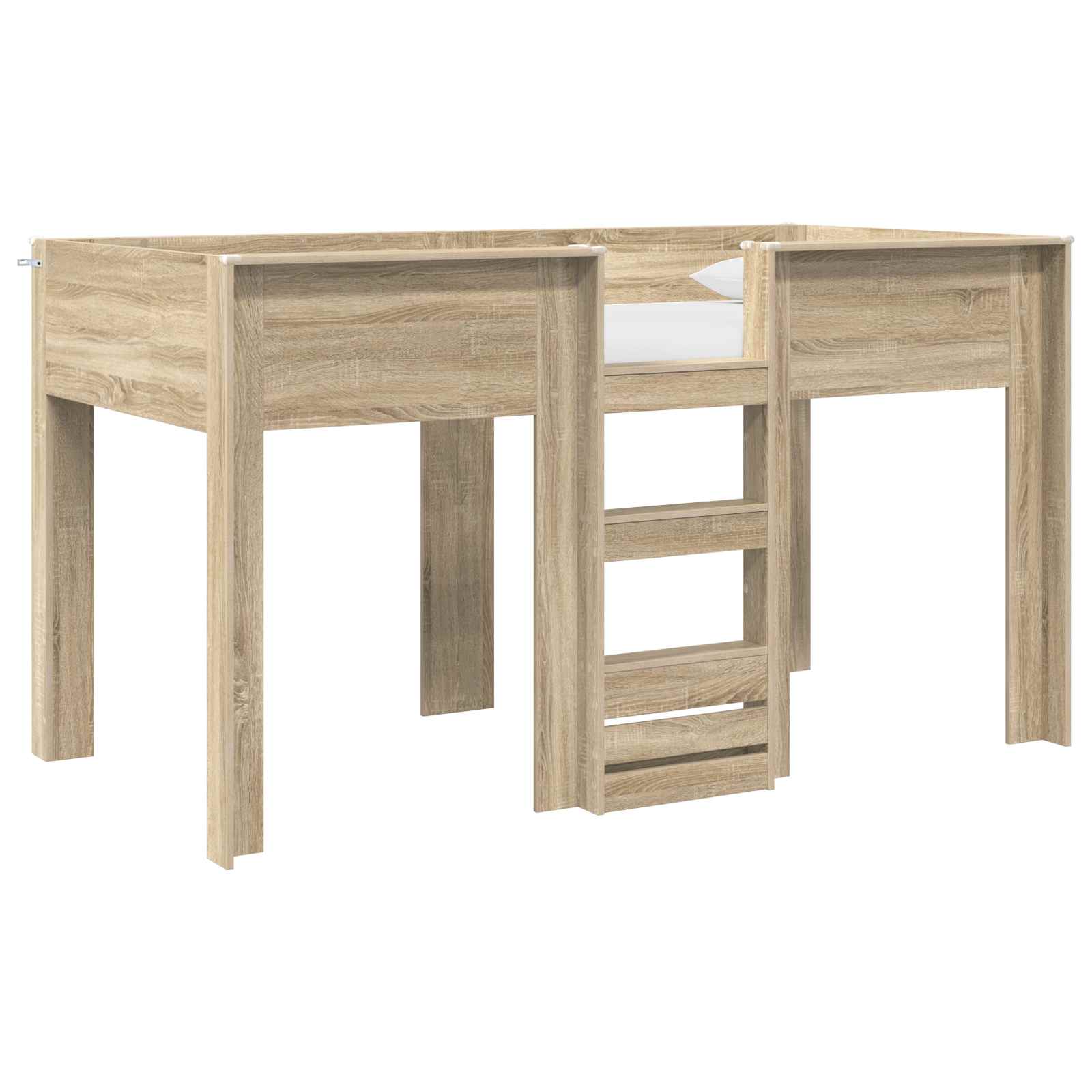 Letto a Castello per Bambini Rovere Sonoma 90 x 200 cm | homemem39