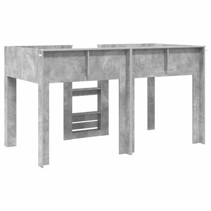 Letto a Castello per Bambini Grigio cemento 90 x 200 cm | homemem39
