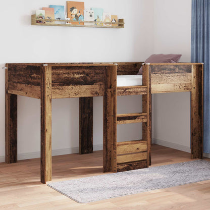 Letto a Castello per Bambini Legno vecchio 90 x 200 cm
