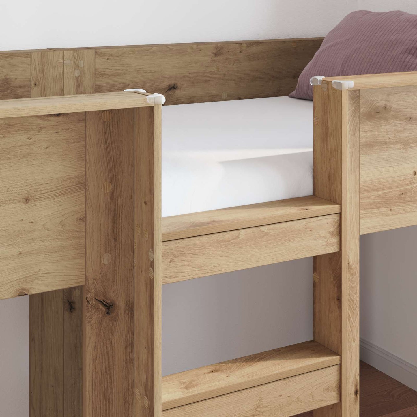 Letto a Castello per Bambini Rovere artigianale 90 x 200 cm | homemem39