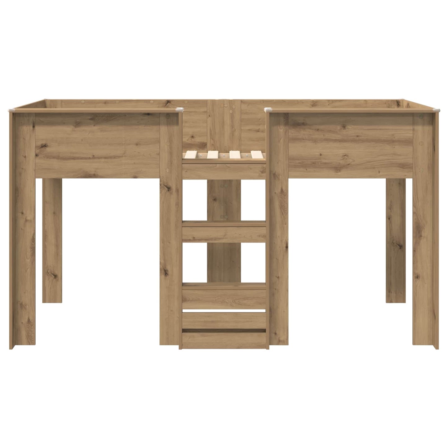Letto a Castello per Bambini Rovere artigianale 90 x 200 cm | homemem39