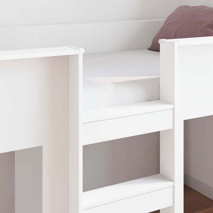 Letto a Castello per Bambini Bianco 100 x 200 cm | homemem39