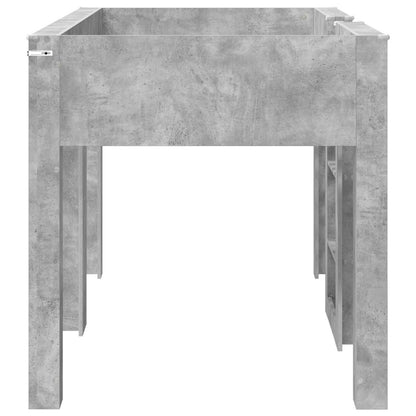 Letto a Castello per Bambini Grigio cemento 100 x 200 cm | homemem39