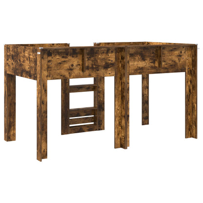 Letto a Castello per Bambini Rovere fumé 100 x 200 cm | homemem39