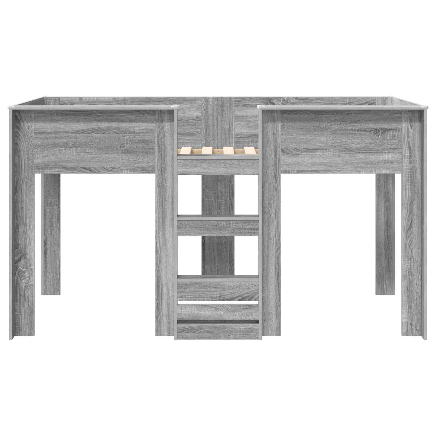 Letto a Castello per Bambini Grigio Sonoma 100 x 200 cm | homemem39
